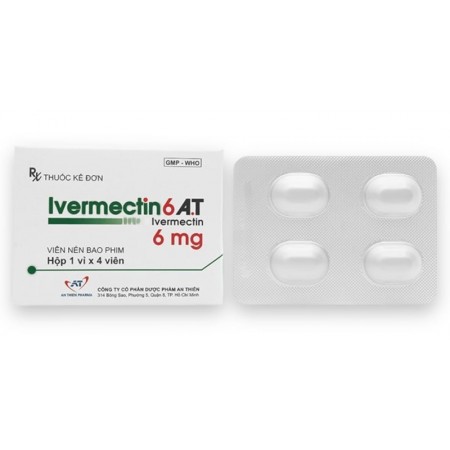 Ивермектин 6 мг таблетки An Thien Pharma