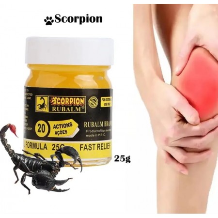 Крем с ядом скорпиона Scorpion Rubalm