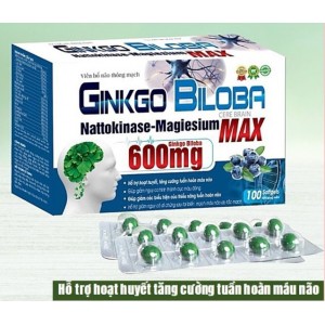 Препарат для улучшения памяти Ginkgo Biloba 600 мг