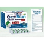 Ginkgo Biloba Q10 600 мг для улучшения мозговой деятельности с Omega 3 (100 шт)
