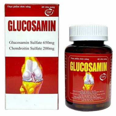 Глюкозамин-хондроитиновый комплекс Glucosamin для лечения суставов (60 капсул)