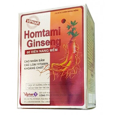 Комплекс с женьшенем для активизации обмена веществ (Homiginmin Ginseng) с витаминами и минералами