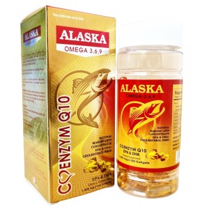 Омега 3 6 9  с Q10 и витамином Е (Alaska)