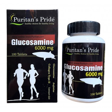 Глюкозамин Puritan's Pride Glucosamine 6800 mg (100 шт)