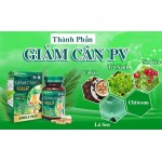 VIEN GIAM CAN BVP для сжигания жира на основе трав для похудения из Вьетнама (60 кап)