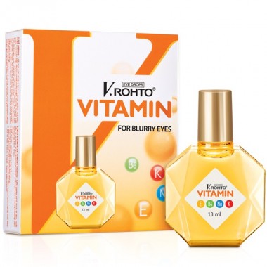 Капли для глаз V.Rohto (витамин Е) для глаз Вьетнам, 12 мл