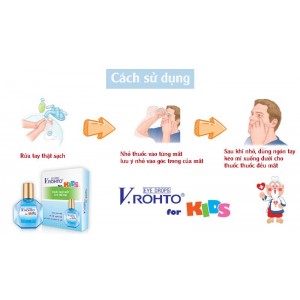 V.Rohto For Kids капли для глаз