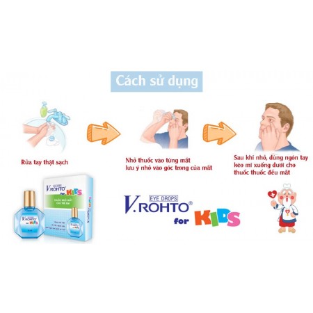 V.Rohto For Kids капли для глаз V.Rohto For Kids капли для глаз