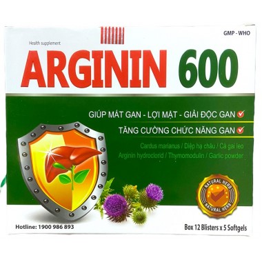 Arginin 600 препарат для печени (60 шт)