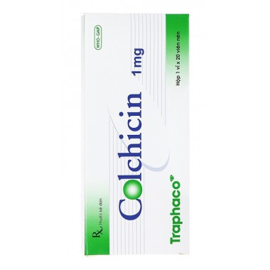 Препарат для лечения подагры Colchicin 1 mg (20 шт)