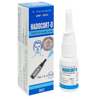Спрей Hadocort-D от ЛОР заболеваний (15 мл)