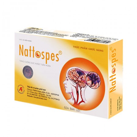 Капсулы с наттокиназой Nattospes