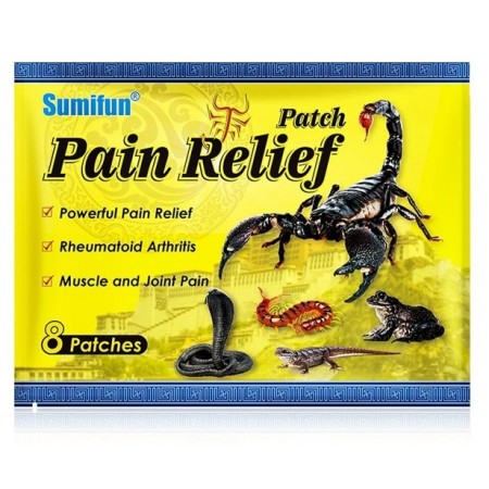 Пластырь Sumifun Pain Relief со скорпионом