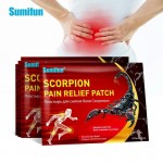 Пластырь Скорпион для снятия боли Scorpion Pain Relief Patch Sumifun (8 шт)