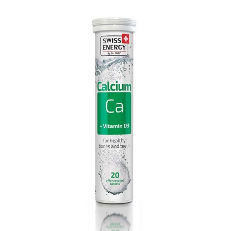 Swiss Energy Calcium + D3 шипучие таблетки
