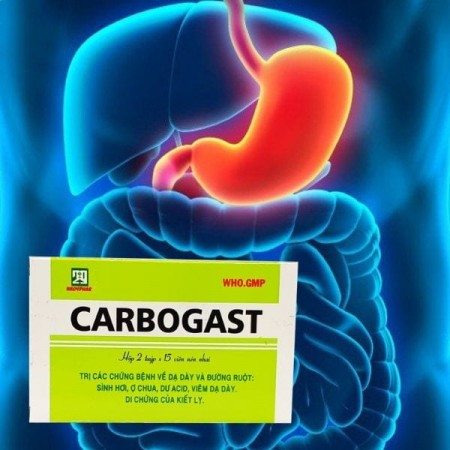 Жевательные таблетки Carbogast