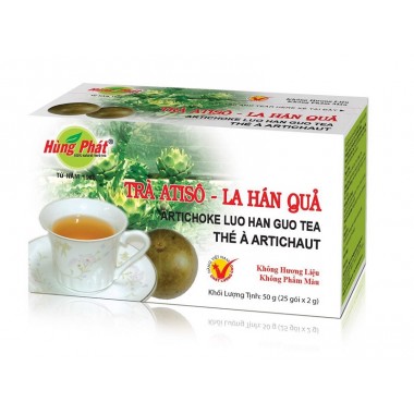 Вьетнамский чай из артишока La Han Qua (25 пак.х2г)