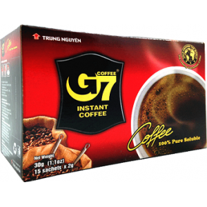 Растворимый кофе G7 Pure black 2 в 1
