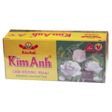 Чай Зеленый жасминовый Kim Anh (Ким Ань) Вьетнам, 25 x 2 гр 