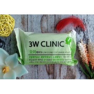 Мыло 3W Clinic с алое вера 