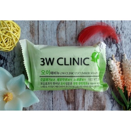 Мыло 3W Clinic с алое вера 