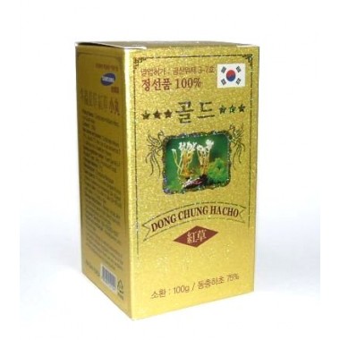 Кордицепс в таблетках Dong Chung Ha Cho Gold 100 гр (Вьетнам)