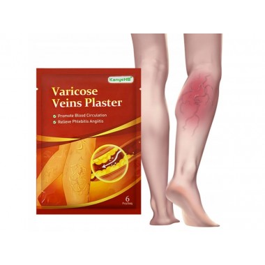 Китайский пластырь от варикоза Varicose Veins Plaster (6 шт)