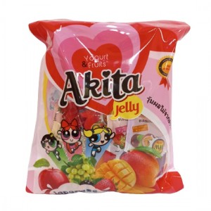 Желе из фруктов и йогурта Akita Jelly