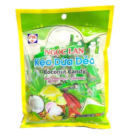 Кокосовые конфеты Ngoc Lan с панданом