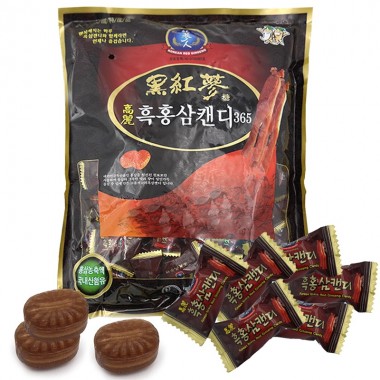 Корейские конфеты с черным женьшенем Korean Black Ginseng Candy (170 гр)