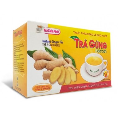 Вьетнамский имбирный чай (пакетированный 20 шт. по 10 гр)